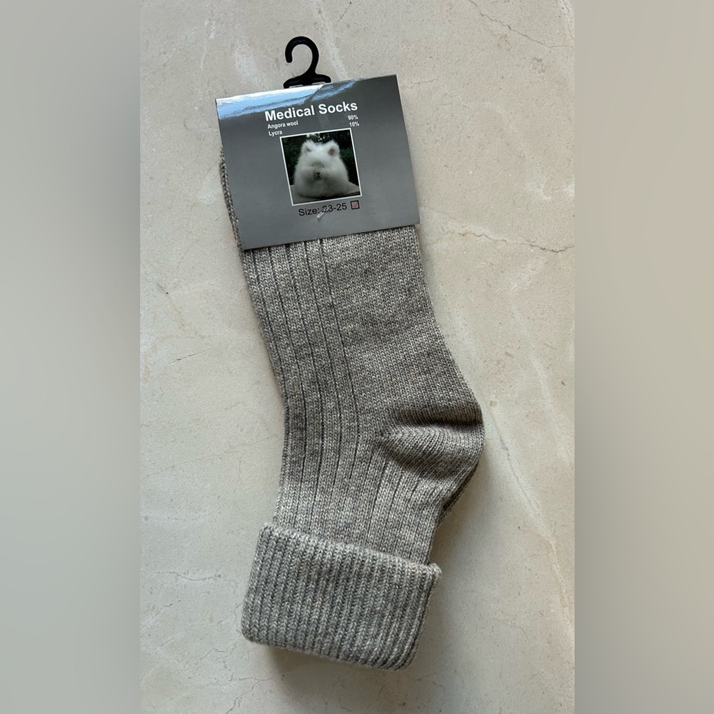 Angora Wool Medical Socks